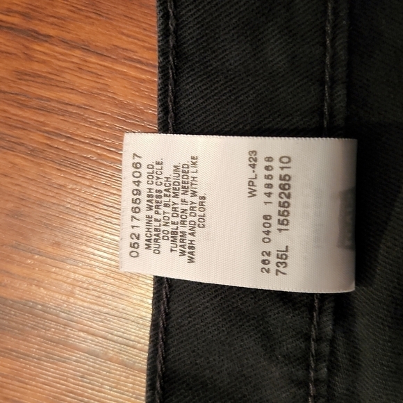 Levis Jeans Size 16 M Black Mom Jeans - Picture 11 of 11
